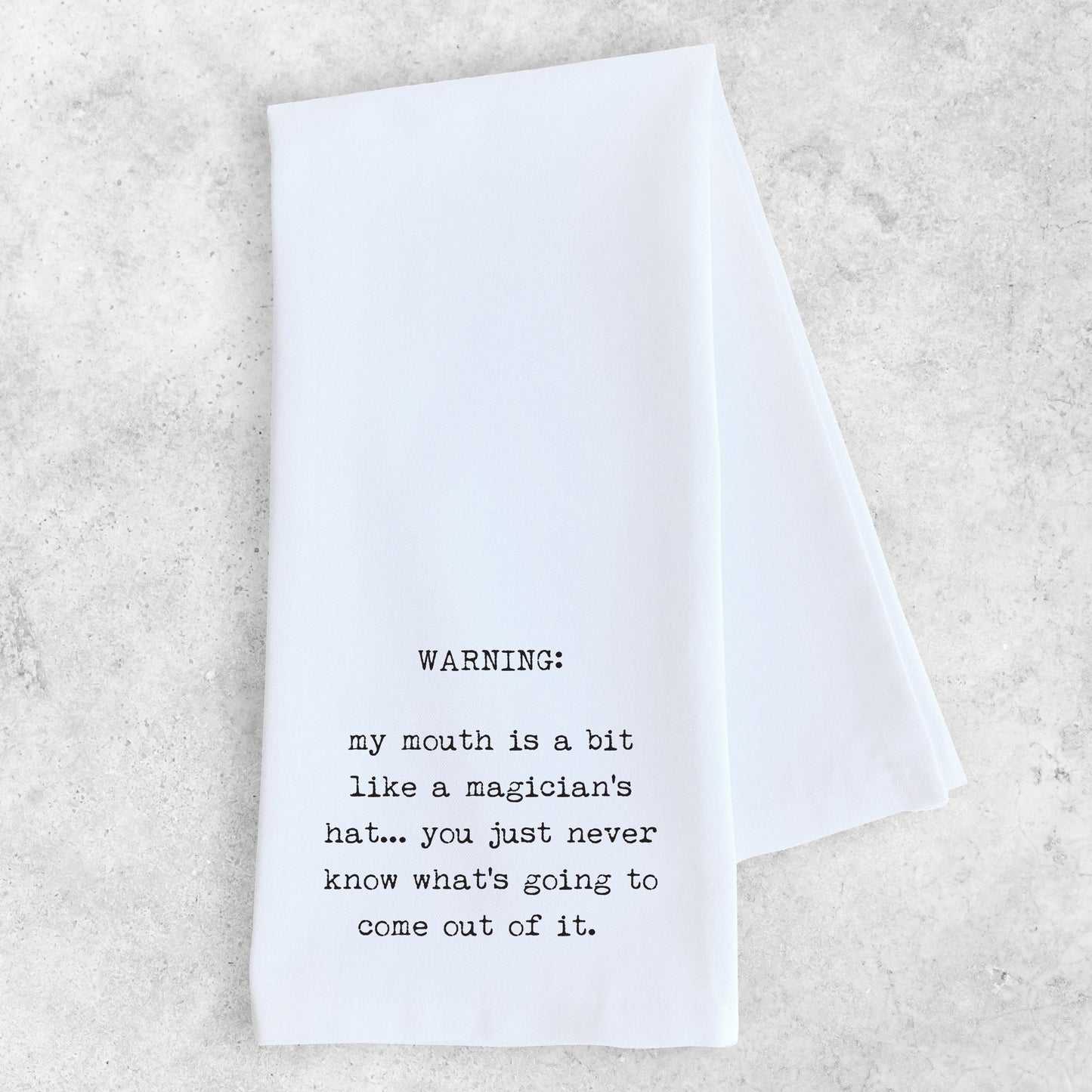 MagicianÕs Hat - Tea Towel