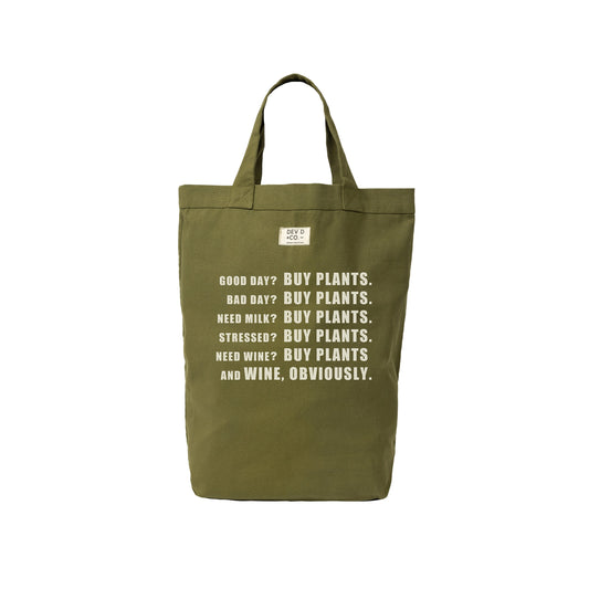 Buy Plants & Wine - Canvas Tote Bag