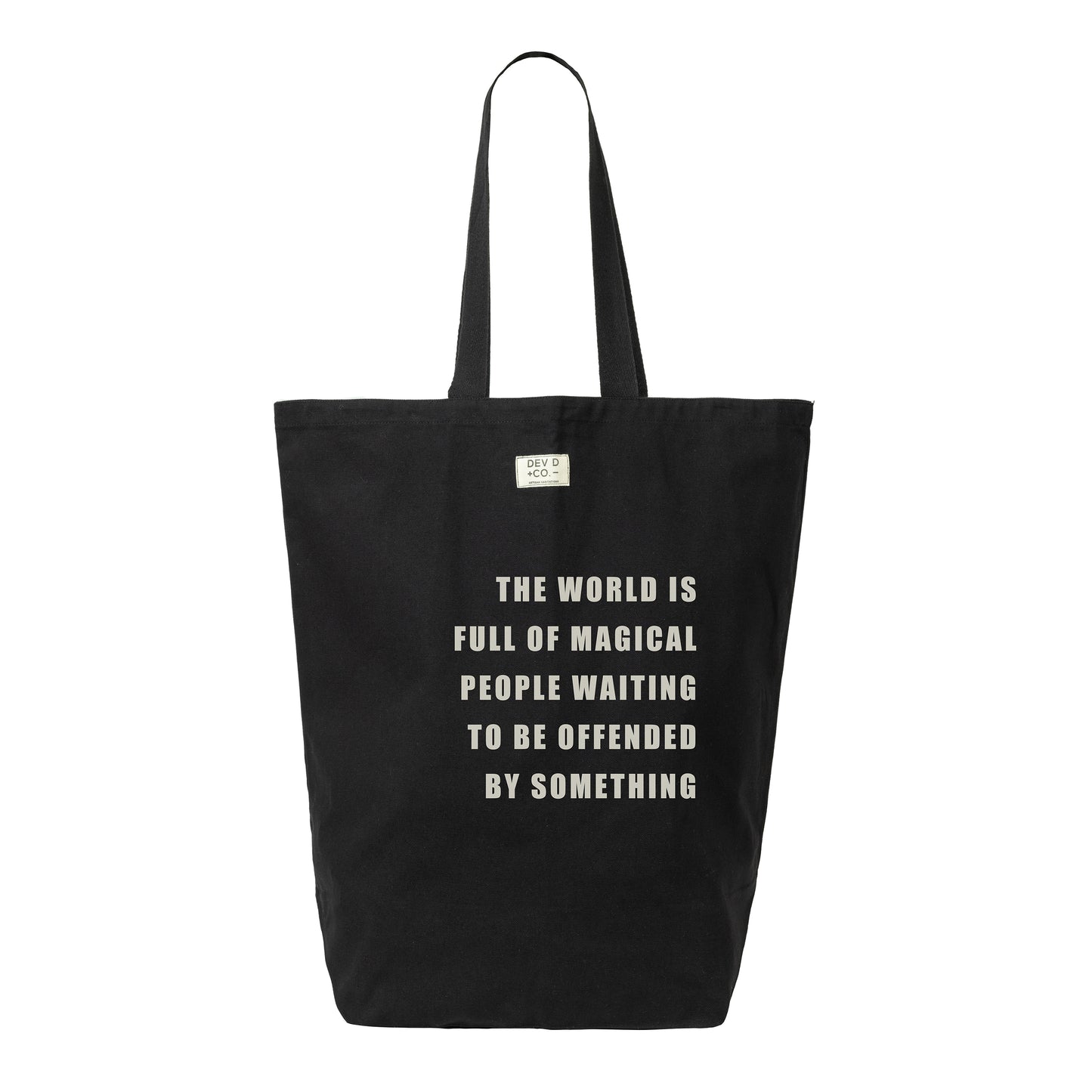 World Is Full Of Magical People - Canvas Tote Bag w/ Pocket