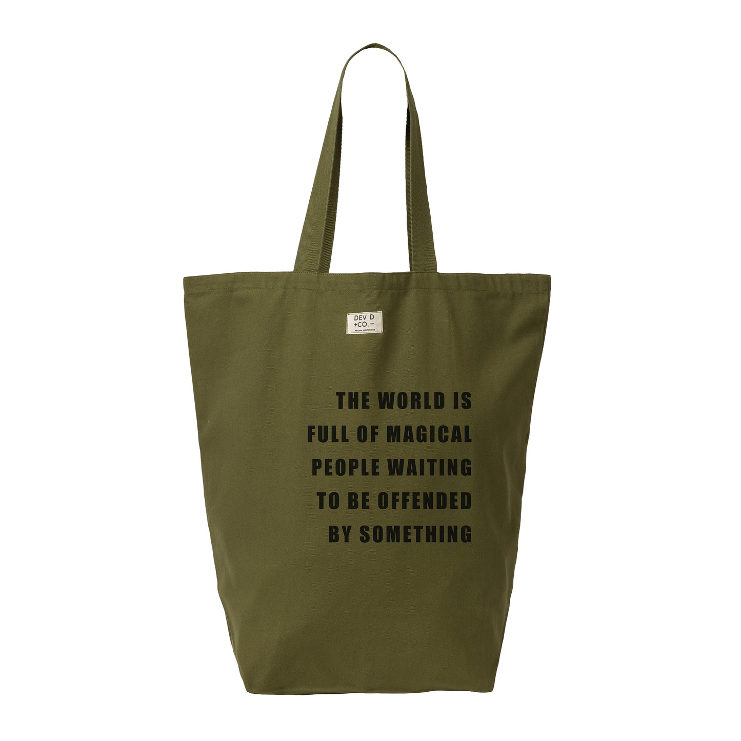World Is Full Of Magical People - Canvas Tote Bag w/ Pocket