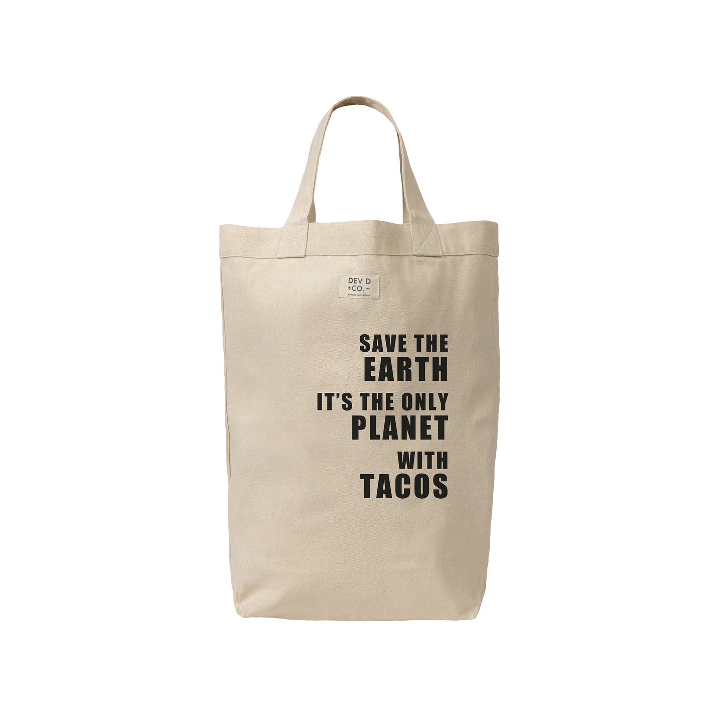 Save The Earth - Canvas Tote Bag - Market Tote