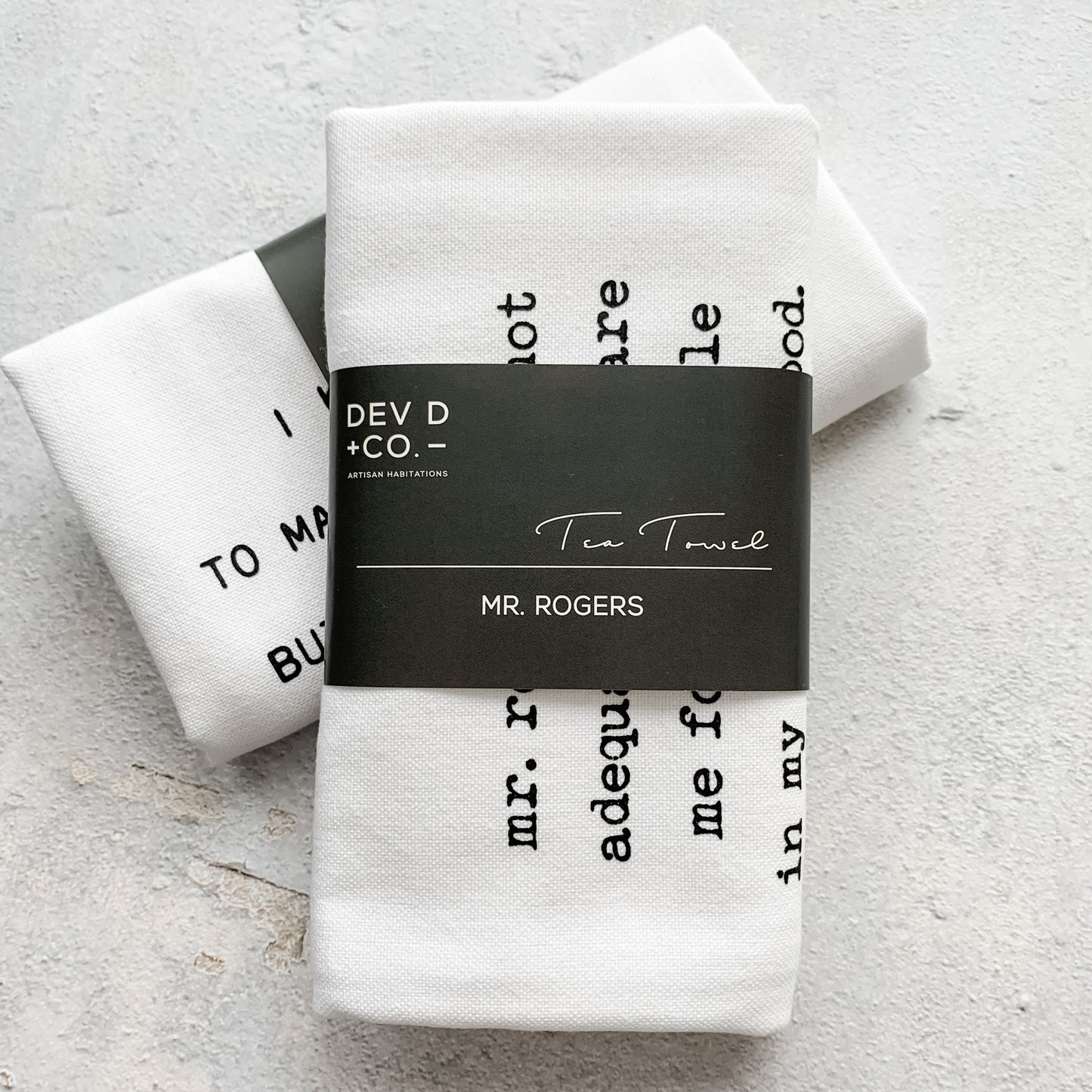 A Girl Who Drinks Whiskey - Tea Towel